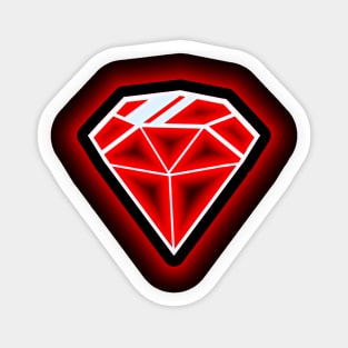 Red Diamond Sticker